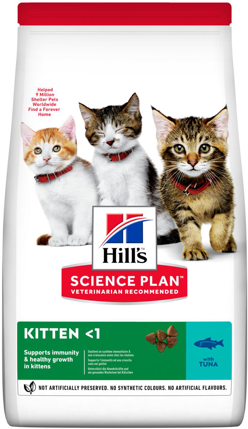

Сухой корм для котят Hill's Science Plan c тунцом 1.5 кг