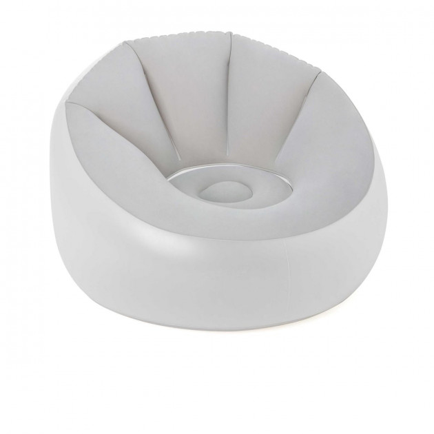 

Надувное кресло Comfort Bestway серое 75086