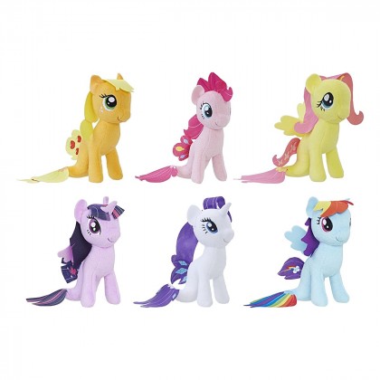 

Мягкая игрушка Hasbro My Little Pony Плюшевый пони 12 см (в ассорт) (17-6984867)