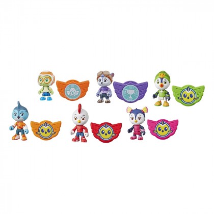 

Фигурка Hasbro Top Wing Отважные птенцы со значком 7.6 см (в ассорт) (17-6335831)