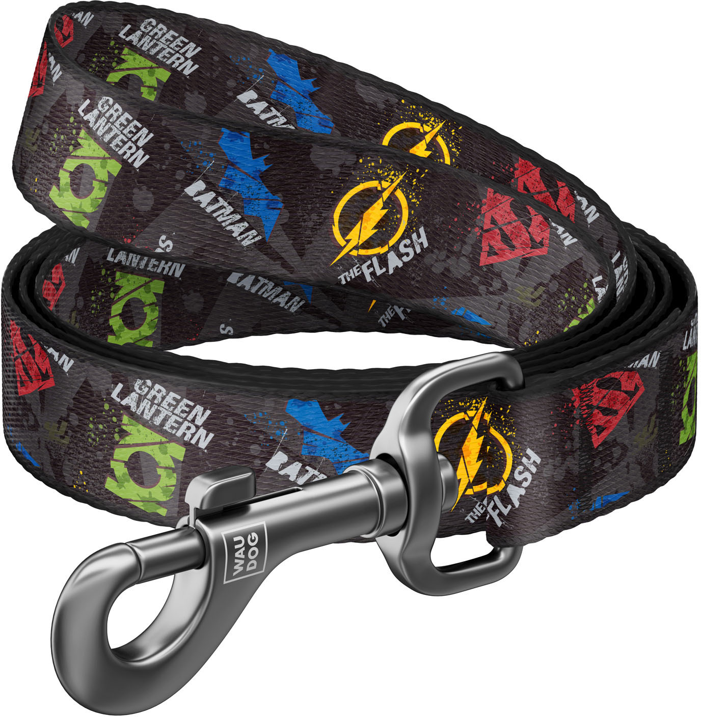 

Поводок для собак нейлоновый Collar WAUDOG Nylon, рисунок "Лига справедливости", M, Ш 20 мм, Дл 122 см (0120-2004)