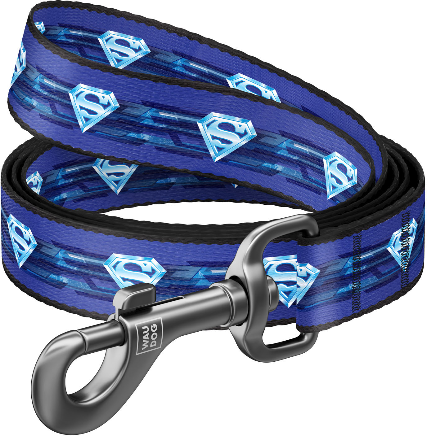 

Поводок для собак нейлоновый Collar WAUDOG Nylon, рисунок "Супермен 1", M, Ш 20 мм, Дл 122 см (0120-2013)