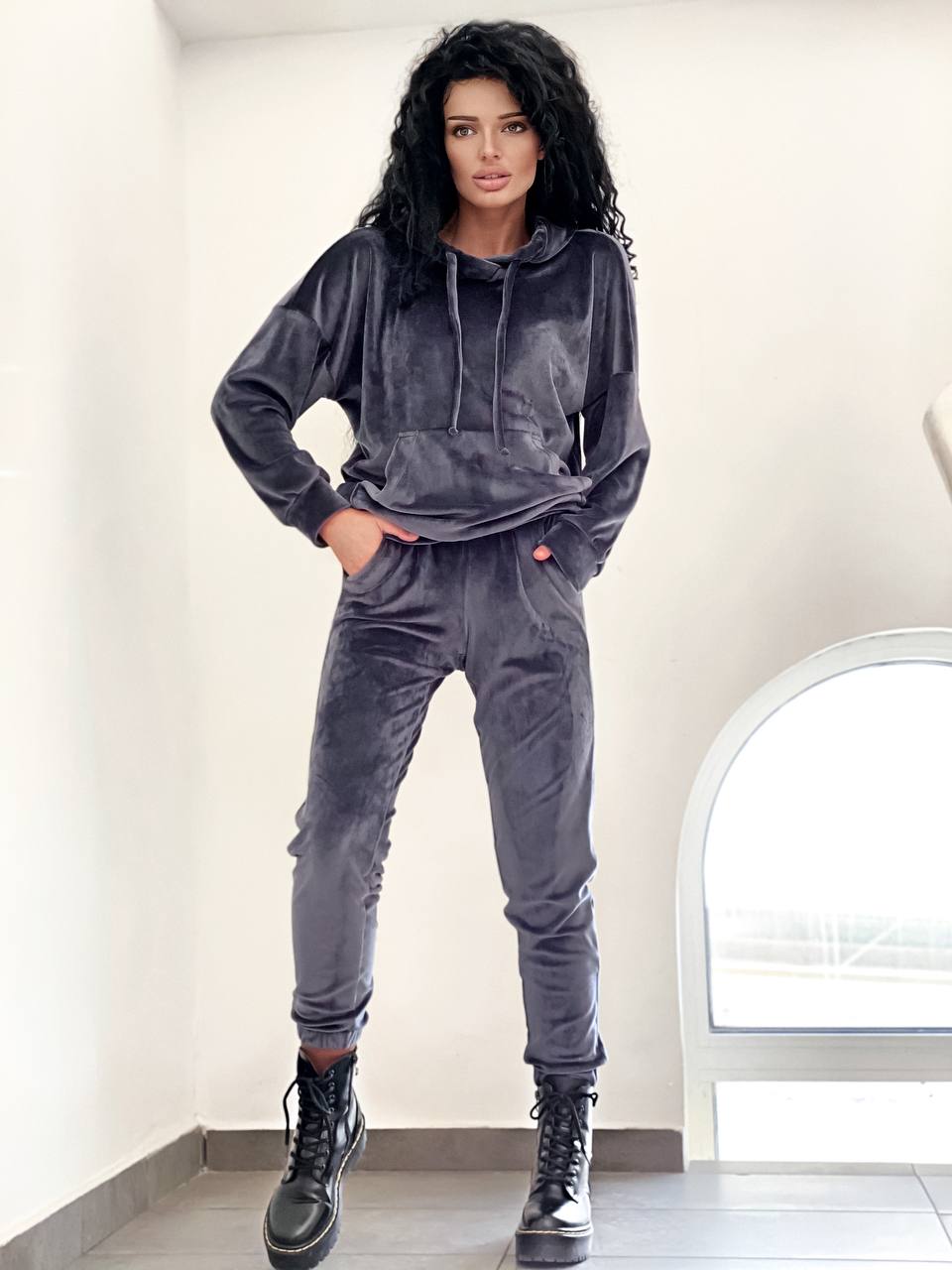

Костюм Jaklin 8094 S-M Серый