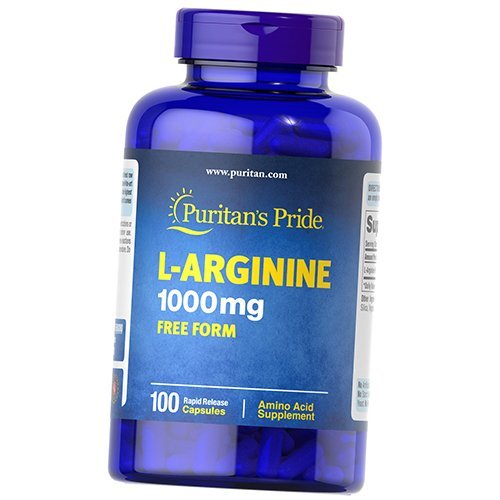 

Аргинин, L-Arginine 1000 Caps, Puritan's Pride 100капс (27367014)