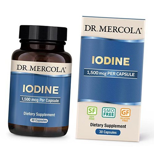 

Йод из Йодида Калия, Iodine, Dr. Mercola 30капс (36387028)
