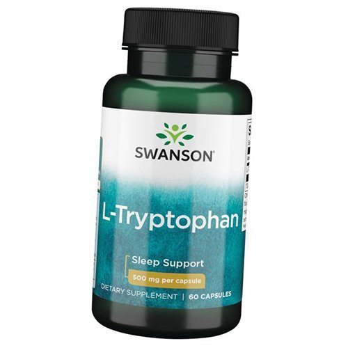 

Л Триптофан, L-Tryptophan 500, Swanson 60капс (27280005)