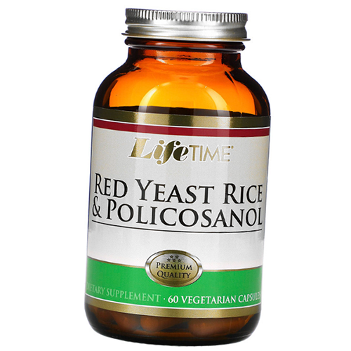 

Red Yeast Rice & Policosanol LifeTime Vitamins 60вегкапс (71502002)