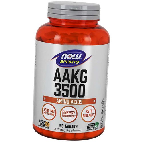 

AAKG 3500 Now Foods 180таб (27128044)