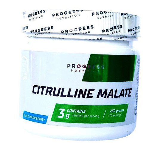 

Цитруллин Малат, Citrulline malate, Progress Nutrition 250г Синяя малина (27461005)