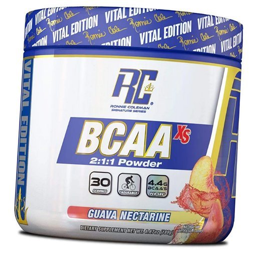

Комплекс Аминокислот ВСАА, BCAA XS powder, Ronnie Coleman 183г Гуава-нектарин (28159002)