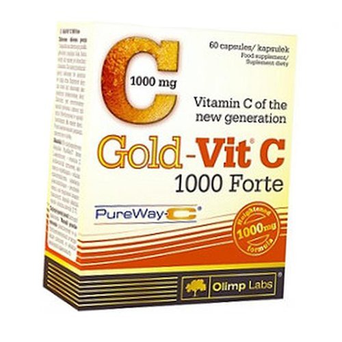 

Витамин С с Биофлавоноидами, Gold-Vit C 1000 Forte, Olimp Nutrition 60капс (36283116)