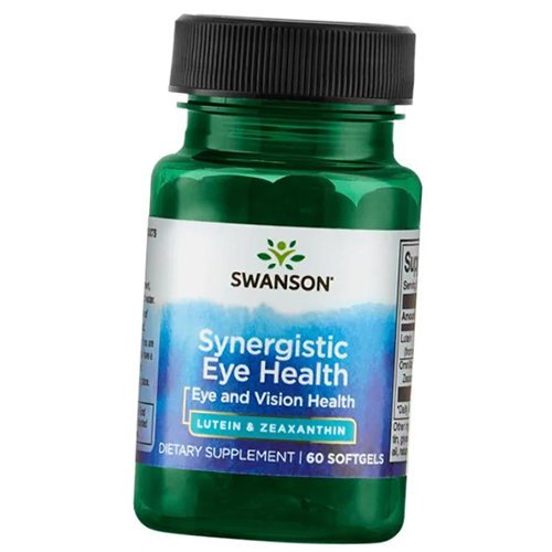 

Лютеин и Зеаксантин, Synergistic Eye Health, Swanson 60гелкапс (72280023)