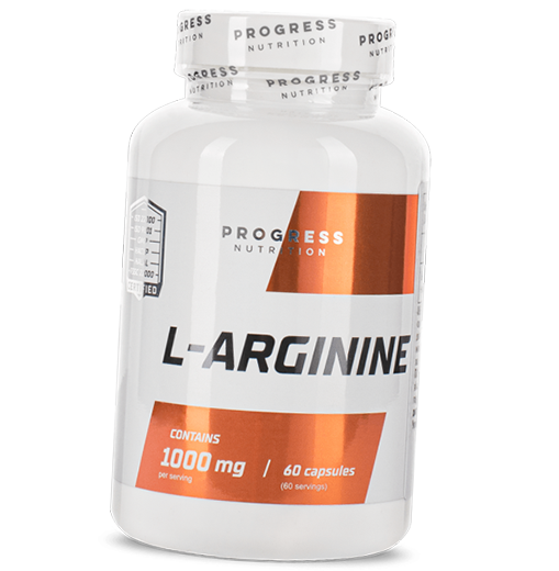 

Аргинин, L-arginine, Progress Nutrition 60капс (27461002)