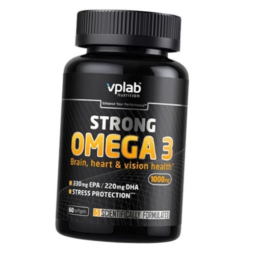 

Омега 3, Strong Omega 3, VP laboratory 60гелкапс (67099003)