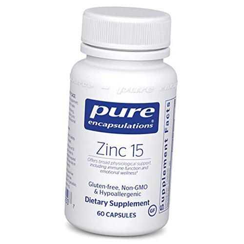 

Цинк Пиколинат, Zinc 15, Pure Encapsulations 60капс (36361065)