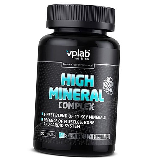 

Мультиминеральный комплекс, High Mineral Complex, VP laboratory 90капс (36099020)