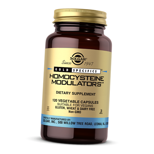 

Homocysteine Modulators Solgar 120вегкапс (72313025)