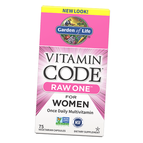 

Garden of Life Vitamin Code Raw One for Women 75вегкапс (36473011)