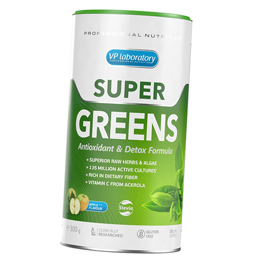 

Super Greens VP laboratory 300г Яблоко (71099004)