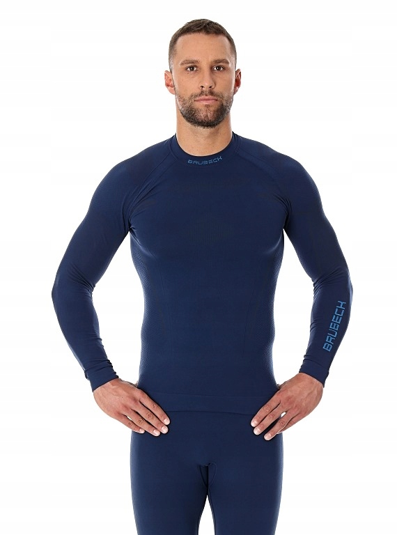 

Футболка с длинными рукавами Brubeck Thermo LS13040  Dark blue, Футболка с длинными рукавами Brubeck Thermo LS13040 L Dark blue