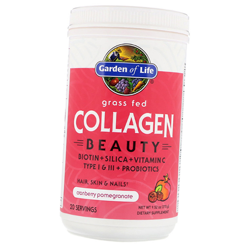 

Витамины Garden of Life Grass Fed Collagen Beauty 270г Клюква-гранат (68473001)