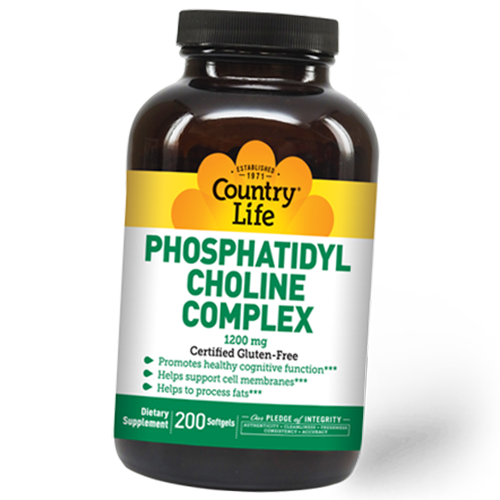 

Phosphatidyl Choline Complex Country Life 200гелкапс (72124014)