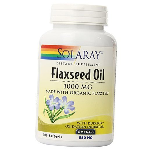 

Льняное Масло, Flaxseed Oil, Solaray 100гелкапс (67411001)