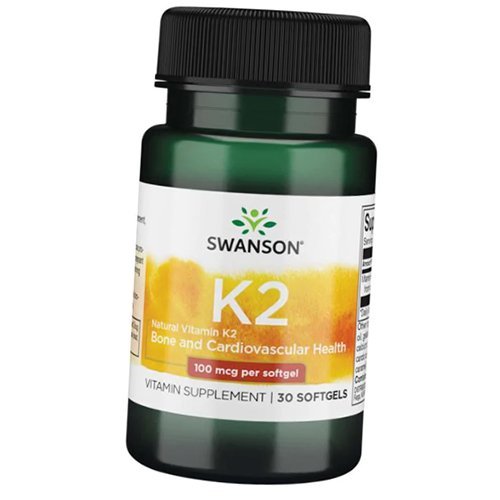 

Витамин К2, Vitamin K-2 100, Swanson 30гелкапс (36280060)