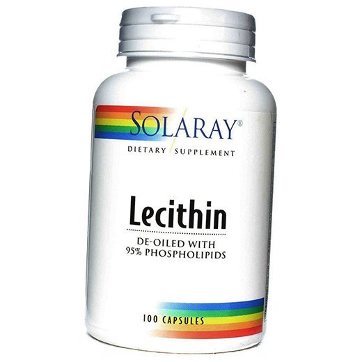 

Соевый Лецитин, Lecithin, Solaray 100капс (72411008)