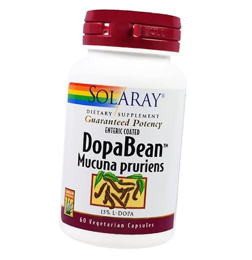 

DopaBean Mucuna Pruriens Solaray 60вегкапс (71411018)