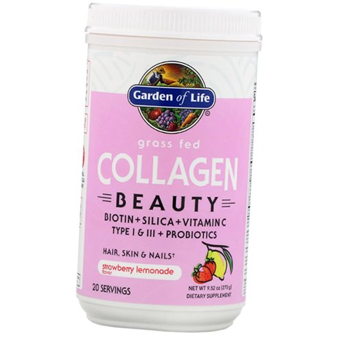 

Grass Fed Collagen Beauty Garden of Life 270г Клубничный лимонад (68473001)