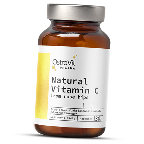 

Ostrovit Pharma Natural Vitamin C from Rose Hips 30капс (36250046)
