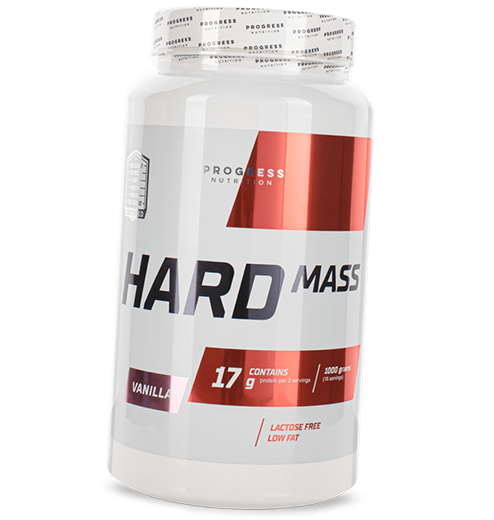 

Гейнер, Hard Mass, Progress Nutrition 1000г Ваниль (30461001)