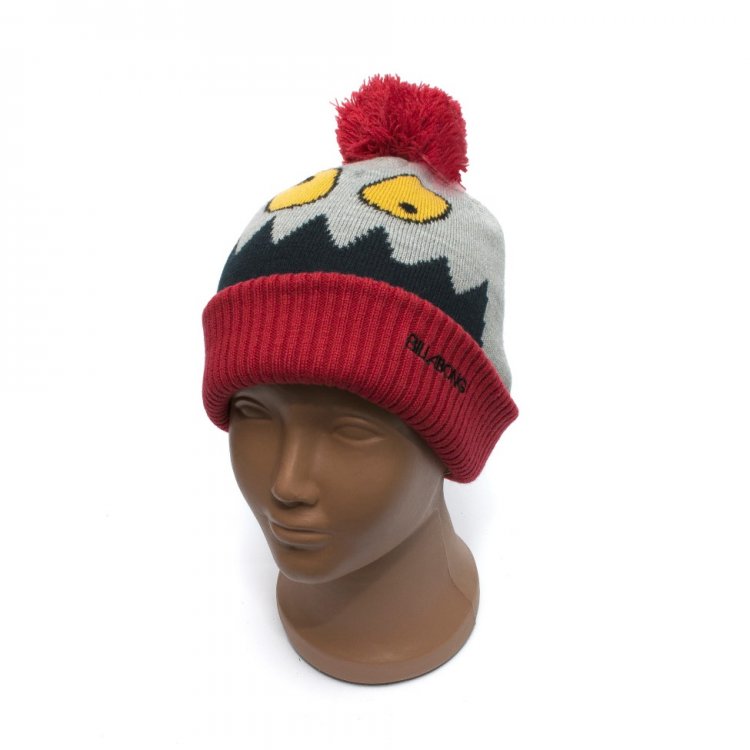

Шапка Billabong One Size Акрил Серая с рисунком 5421240