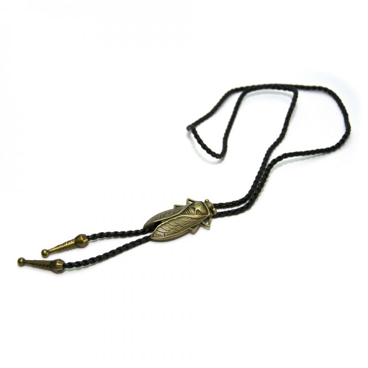 

Галстук боло Handmade Gofin 102см Металл+нейлон Жук Черный Bolo-52086 5415690
