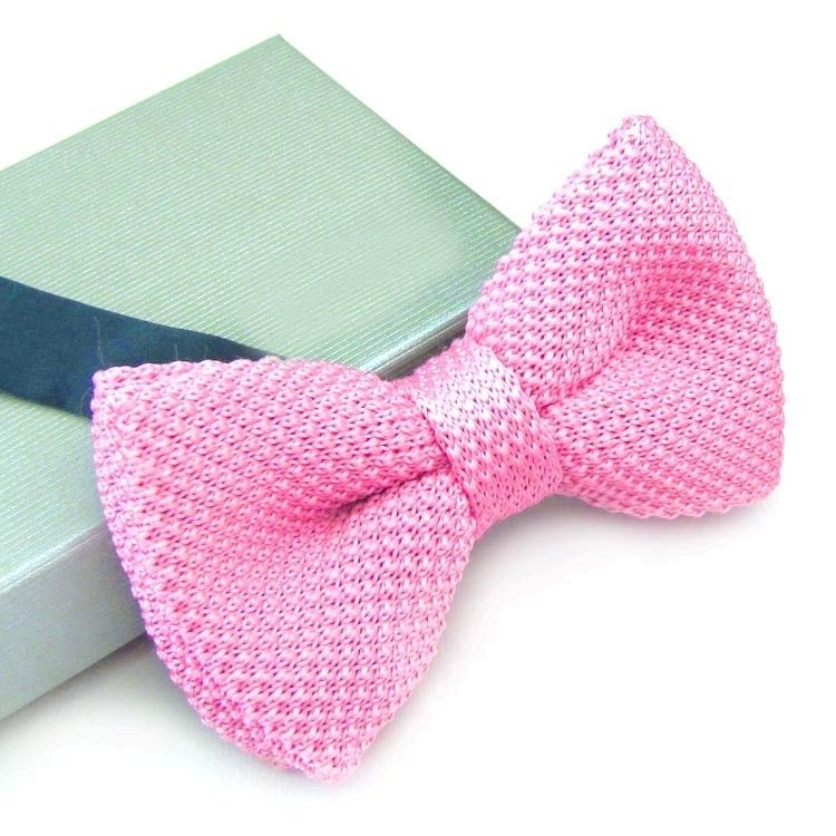

Галстук-Бабочка Handmade Вязаный Розовый Tk-22-08 157875
