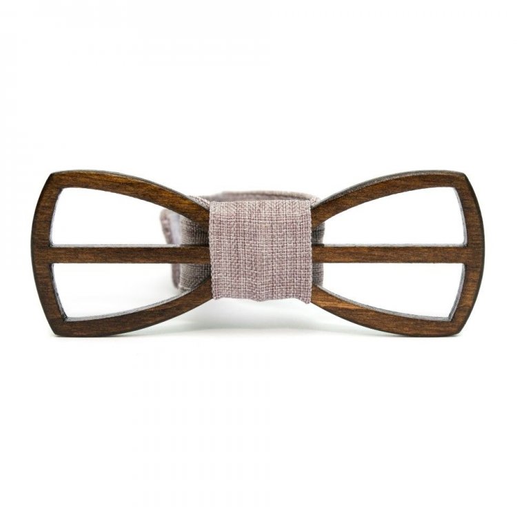 

Детская Галстук-Бабочка Gofin wood 9 x 3 см Дерево Темная С Вырезами GBDH-8371 5336103