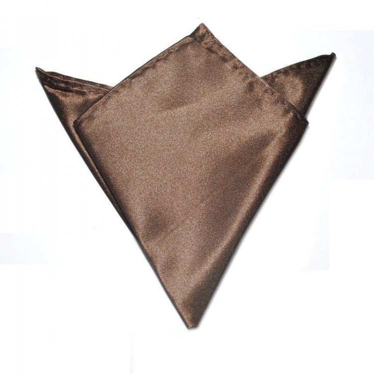 

Платок Handmade Коричневый Однотонный Pl-127 157965