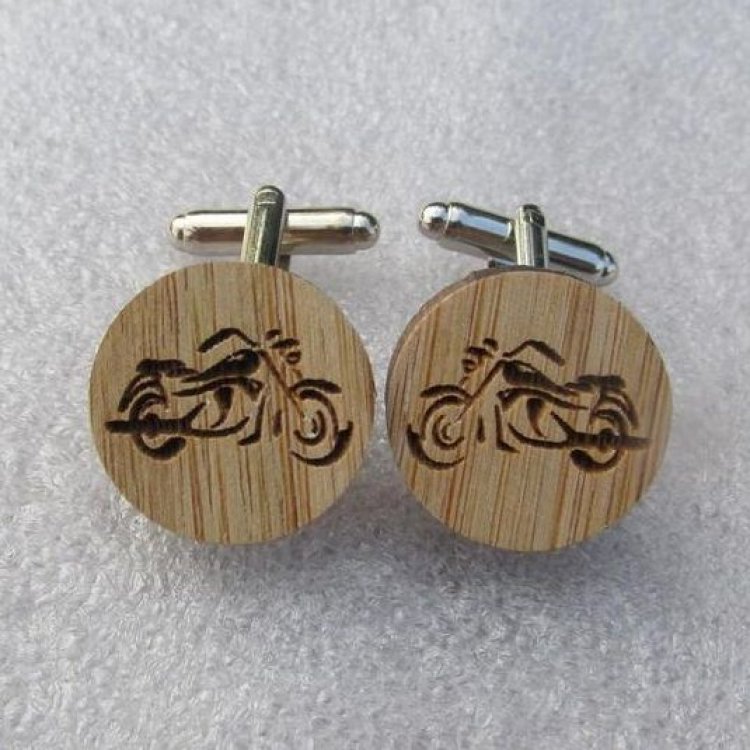 

Запонки Handmade Деревянные Байк Dzp-0671 158346
