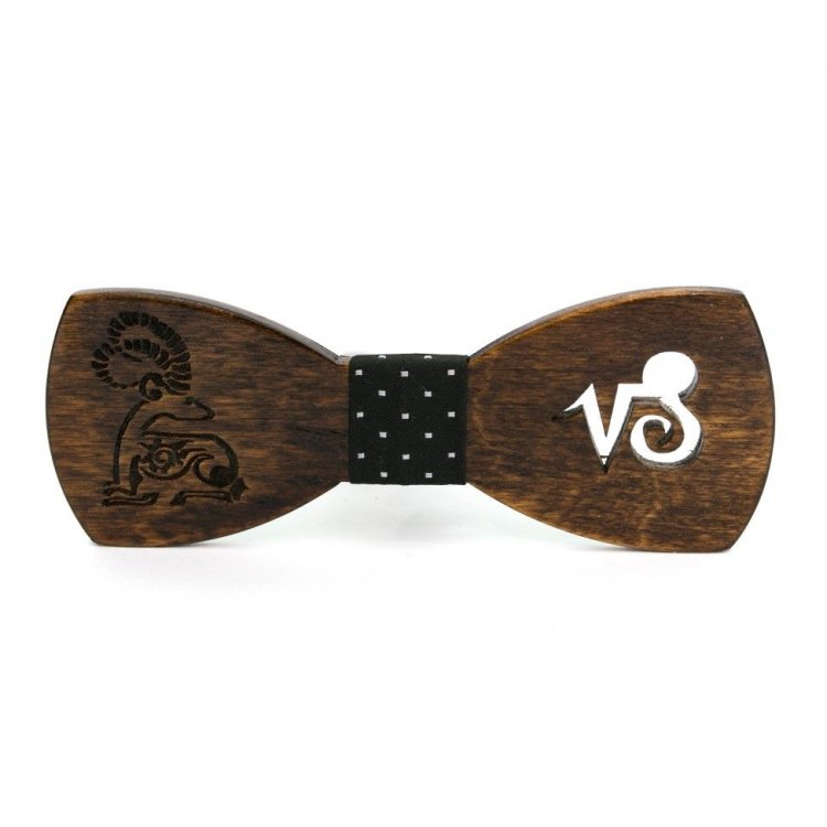 

Галстук Бабочка Gofin wood Темная Знак Зодиака Козерог 11.5 x 4.5 см Дерево GBDH-8293 5329332