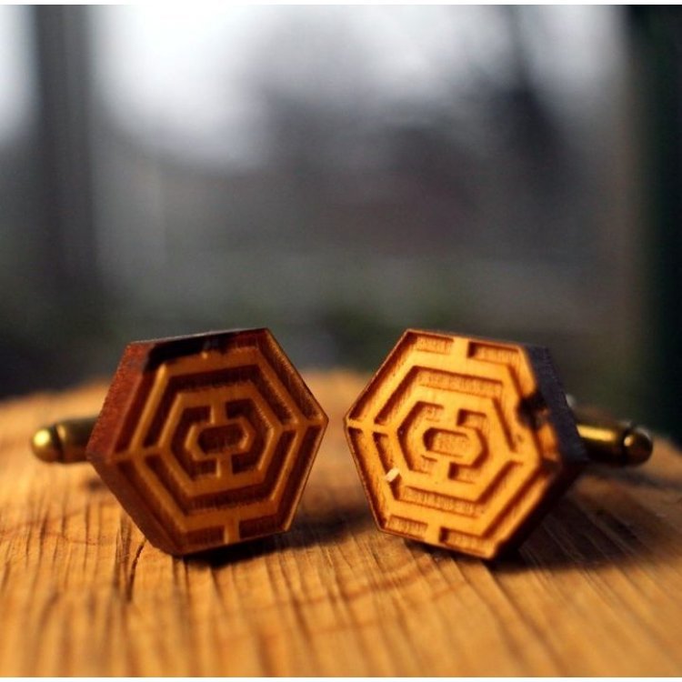 

Запонки Handmade Деревянные Шестигранные С Вырезами Dzp-0638 158232