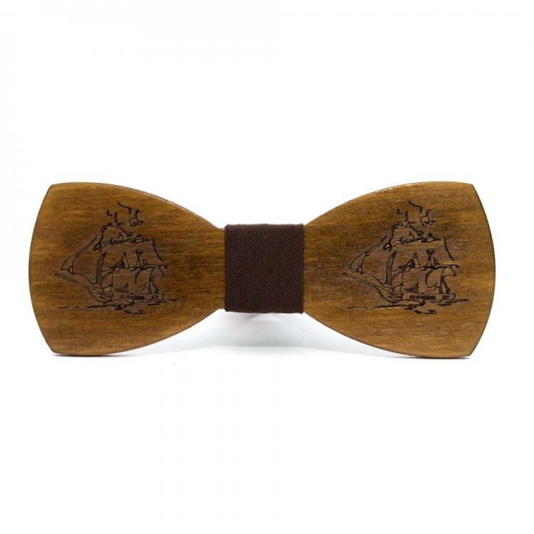 

Галстук Бабочка Gofin wood Корабль 11.5 x 4.5 см Дерево GBDH-8177 5335770