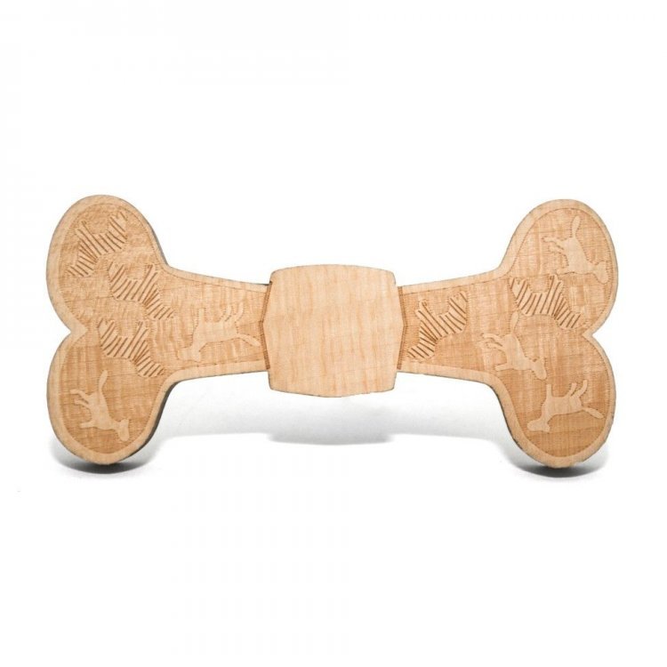 

Галстук-Бабочка Handmade Деревянный Собачья Кость Gbdk-5012 158131