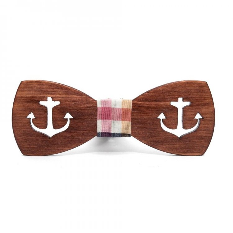 

Галстук Бабочка Gofin wood Якорь 11.5 x 4.5 см Дерево Красная GBDH-8226 5320563