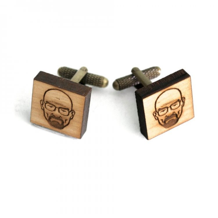 

Запонки Handmade Деревянные Лицо Dzp-0604 158164