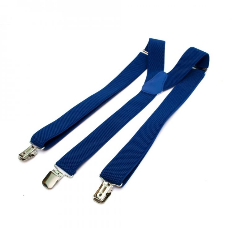 

Мужские Подтяжки Gofin suspenders 3.5см Cтрейч-ткань Однотонные Електрик Pbp-4618 5143296