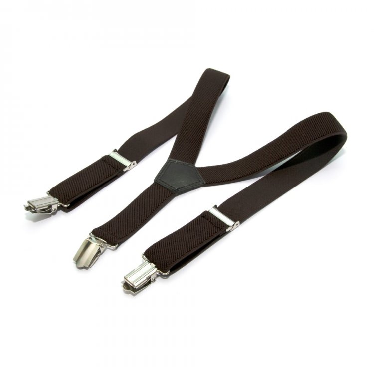 

Детские Подтяжки Gofin suspenders Cтрейч-ткань Темно-Коричневые (Pbd-15007) 5389494