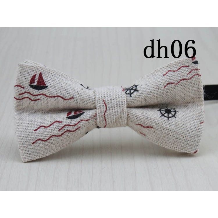 

Детский Галстук-Бабочка Handmade Бежевый Море Bbk-2902 158295