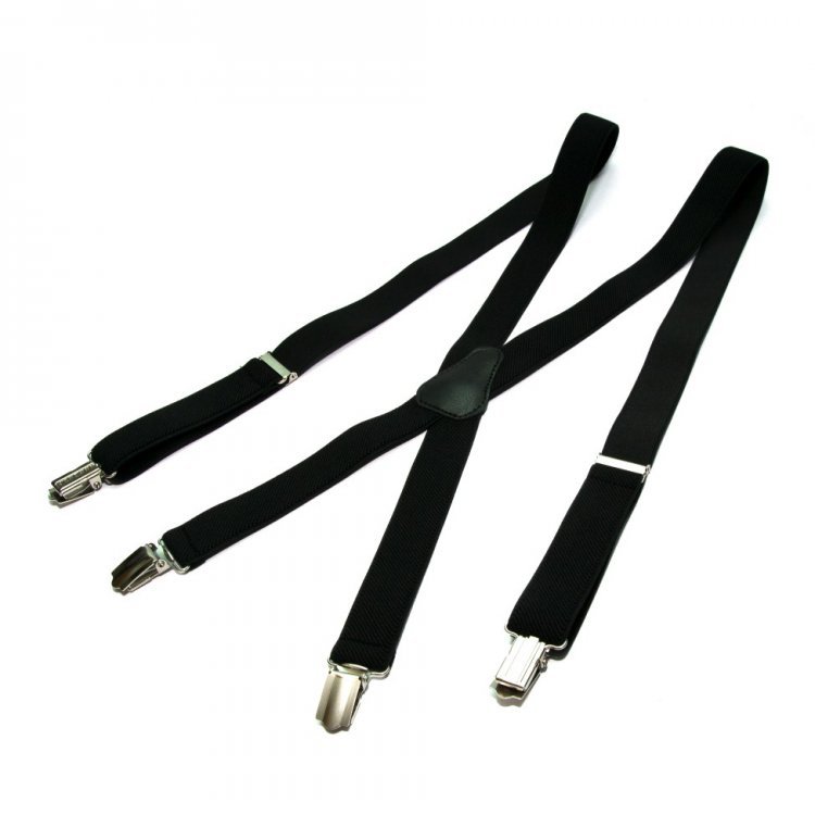 

Подтяжки Gofin suspenders Х Образные Черные Pbxx-5922 158799