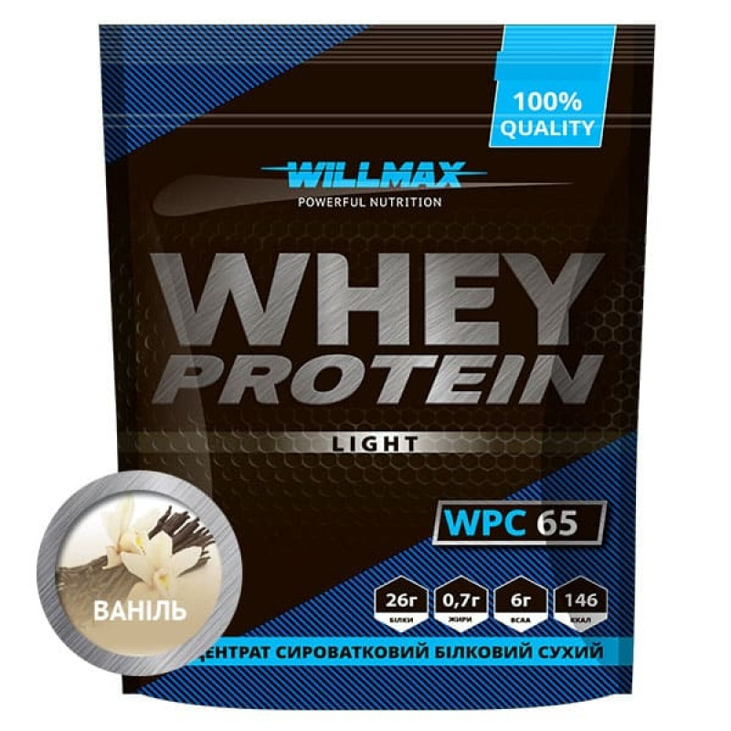 

Протеин Willmax Whey Protein Light 65% 1кг Ваниль